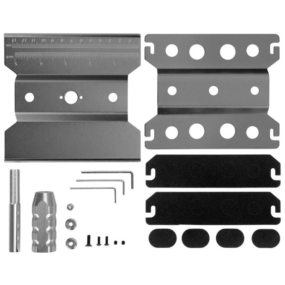 Yihuala Heavy Duty Alloy Repair Platform Rotating Vehicle Service Stand Suitable for 1/10 1/8 Radio Controlled Cars & Buggies