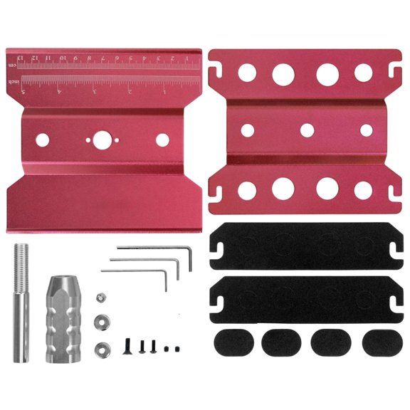 Yihuala Heavy Duty Alloy Repair Platform Rotating Vehicle Service Stand Suitable for 1/10 1/8 Radio Controlled Cars & Buggies
