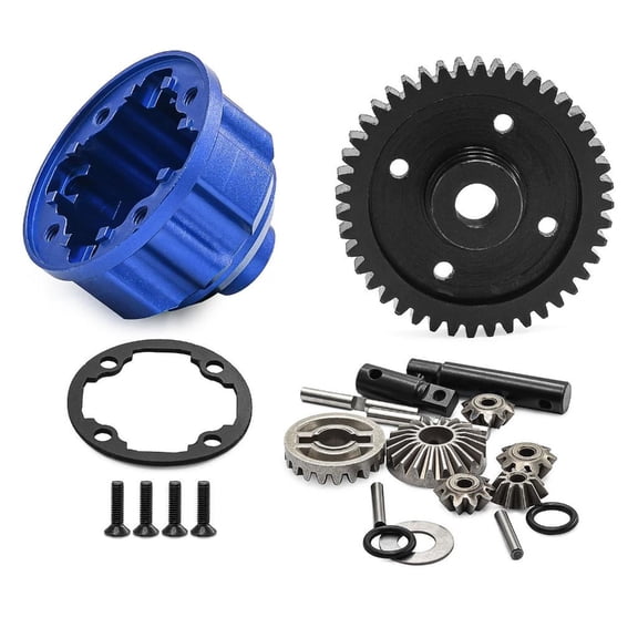 Yihuala High Center Differential Gear Assembly Replacement Parts for Smooth Driving Metal Gear Assembly