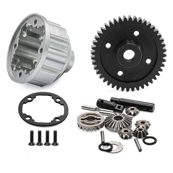 Yihuala High Center Differential Gear Assembly Replacement Parts for Smooth Driving Metal Gear Assembly