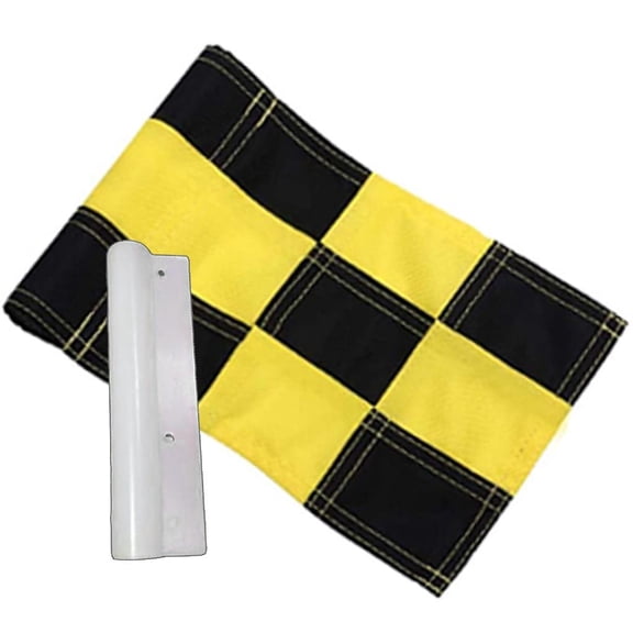 Yihuala High Visibility Golf Putting Trainings Flag Quick Installation Without Tool Needed For Backyard Course Use