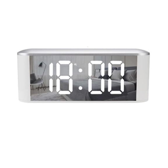 Yihuala Led Alarm Clock 12/24 Hour Decorative Clock Party Decoration Supplies for Indoor Outdoor Traveling Camp