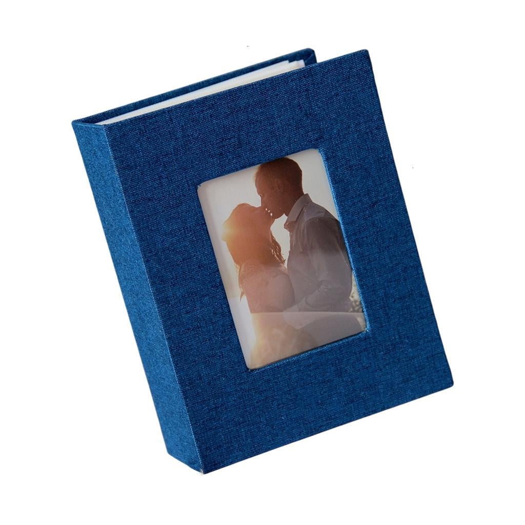 Yihuala Linen Cover Minis Photo Book, Photo Album 4x6 100Pockets Large ...