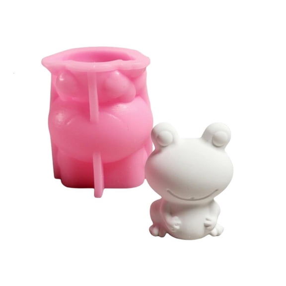Yihuala Lovely Silicone Castings Epoxy Resin Frogs Plasters for Home Decoration