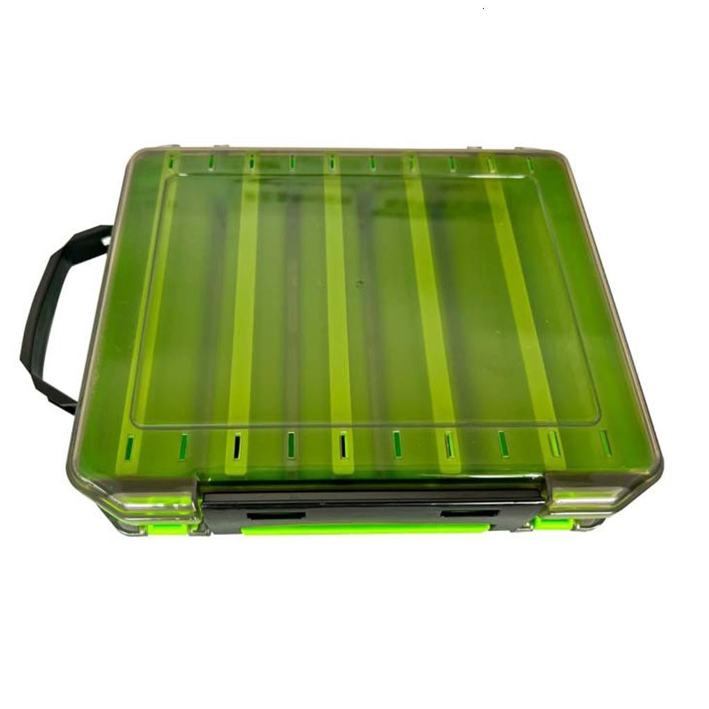 Yihuala Lures Baits Hook Storage Case Tackle Organizers Clear Terminals Fishing Tackle Box Fishing Hook Storage Box