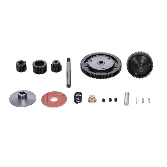 Yihuala Metal Car Replaceable Gear Box Transmission Gear with Motor Gear Assembly Device Spare Part of Crawler Model 1:10
