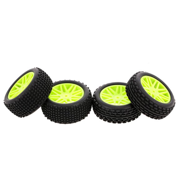 Yihuala Model Rubber Made Tires Wheel Tires 1/10 Climbing Car for HSP HPI Redcat Racing Car