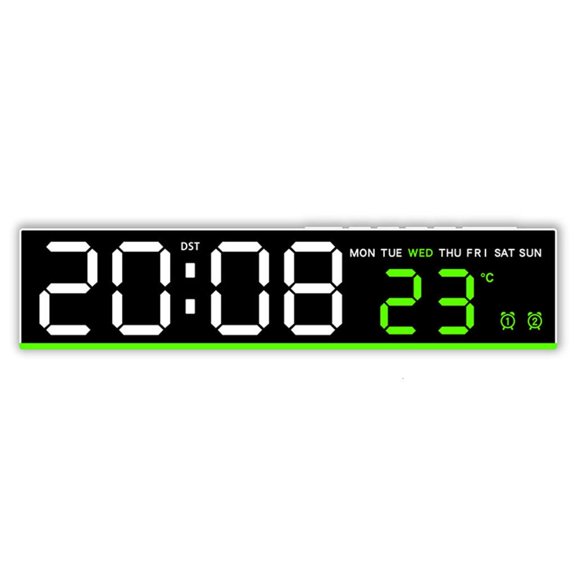 Yihuala Modern Touch Control Alarm Clock WithSunrise Simulation Lighting Function Touchable For Bedrooms And Room