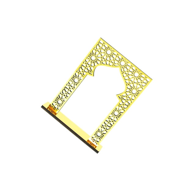 Yihuala Modern Wooden Acrylic Arched Door Stand For Holiday Event Customizable Party Backdrops Ornament Celebration Centerpieces