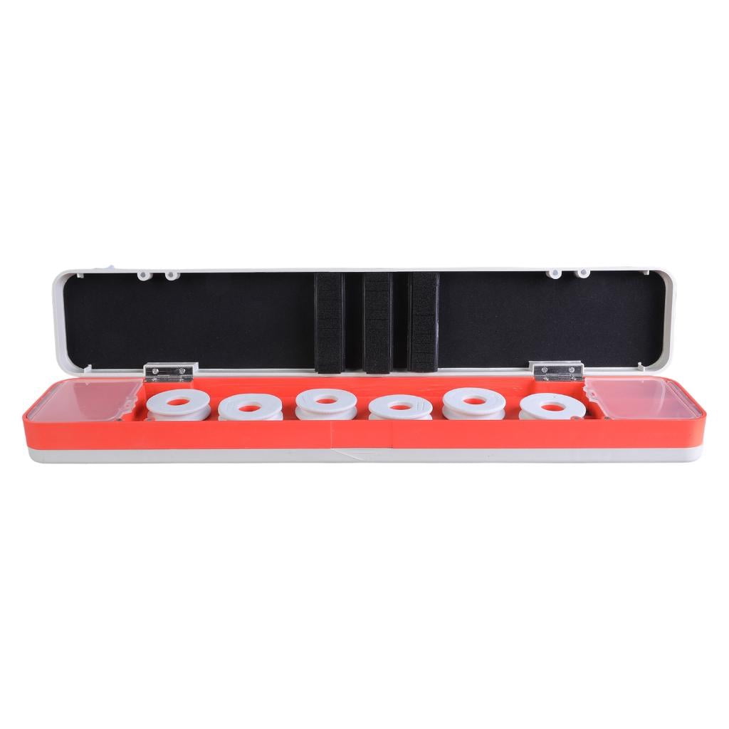 Yihuala Multifunction Float Fishing Line Box Winding Board Portable Fishing Tackle Box Strappys Shockproof Accessory Storage Box