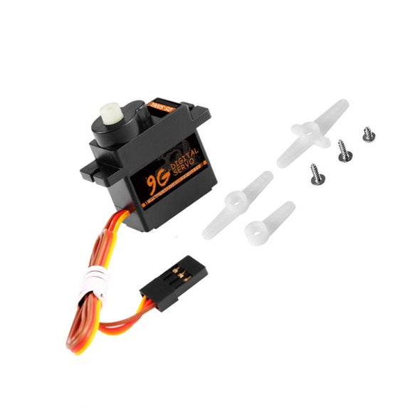 Yihuala Multiple Compatible 9G Servo Offering Anti Overload for Robots & Model Vehicle Operating at 4.8V to 6V