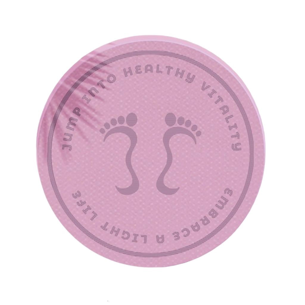 Yihuala Nonslip Jump Rope Mat Comfortable Thick Household Fitness Mat Multifunction Skipping Fitness Pilates Workout