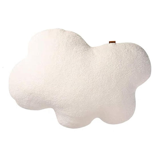 Yihuala Nordic Geometrical Shape Plush Throw Pillow Cloud Round Ball Stuffed Sofa Cushion Nursery Hugging Toy Home Decoration