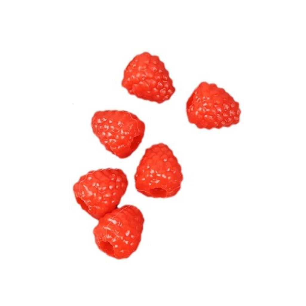Yihuala Pack of 6 Artificial Simulations Raspberries Wedding Party ...