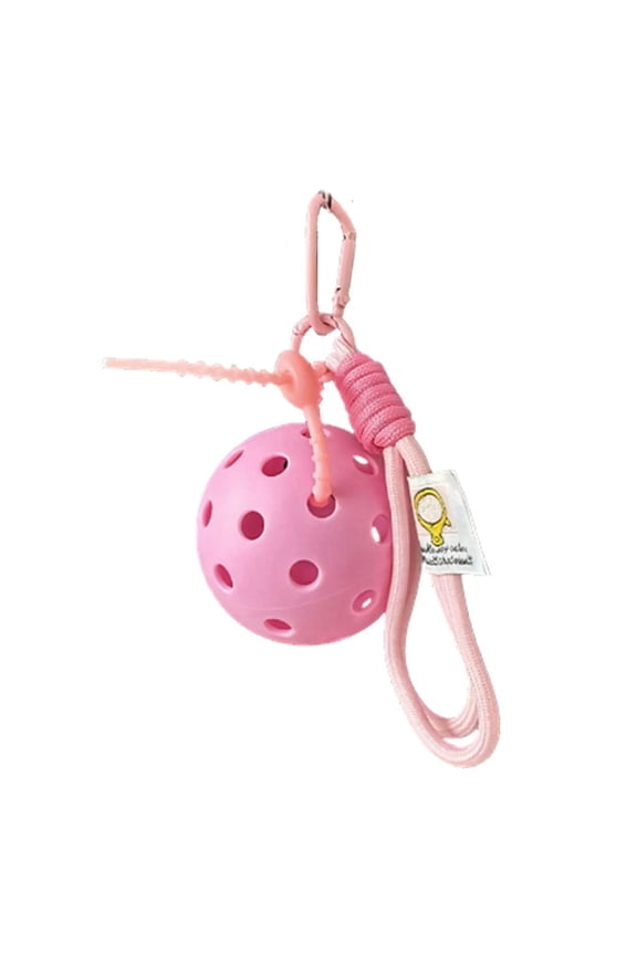 Pickleballs Charm Keyring For Everyday Use And Sports Pickleballs Keychain Accessory For Sports Enthusiasts And Students