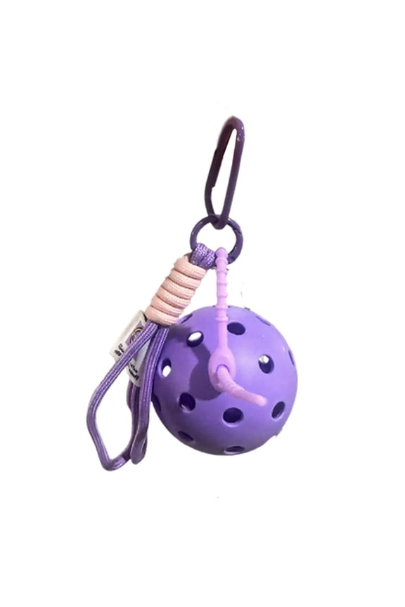 Pickleballs Charm Keyring For Everyday Use And Sports Pickleballs Keychain Accessory For Sports Enthusiasts And Students