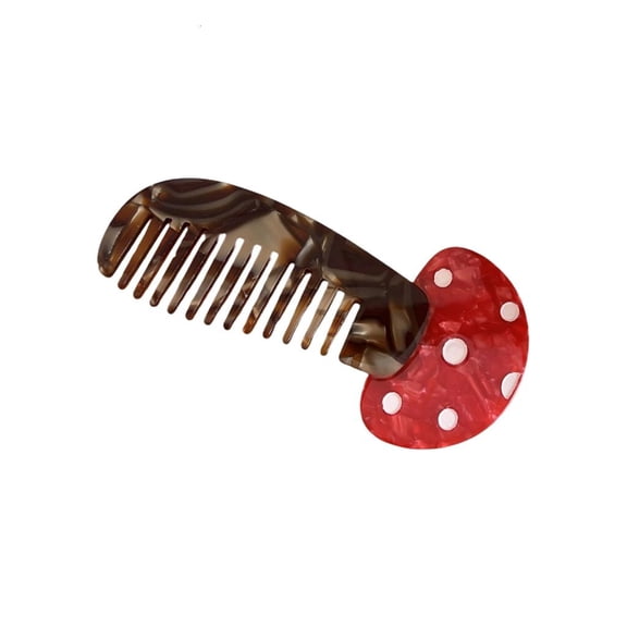 Yihuala Portable Acetate Hair comb Professional Electrostatic Complimentary Slip Ergonomic Handle For Easy Styling Indoors Or Tr