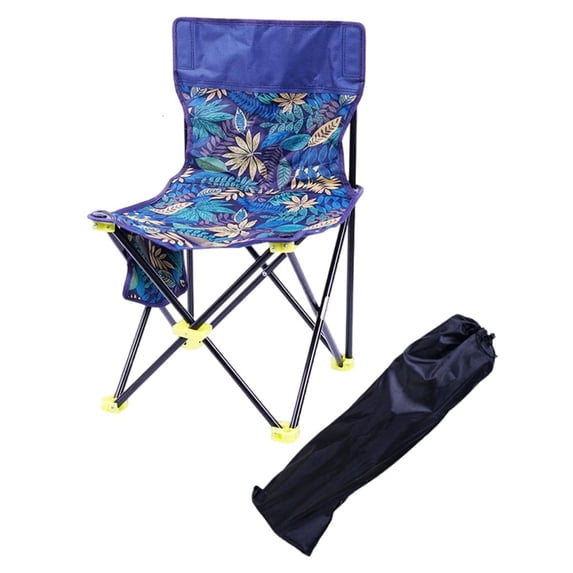 Yihuala Portable Beach Fishing Chair Stool Folding Fishing Chair Outdoor Seats for Hiking Beach Fishing Travelling