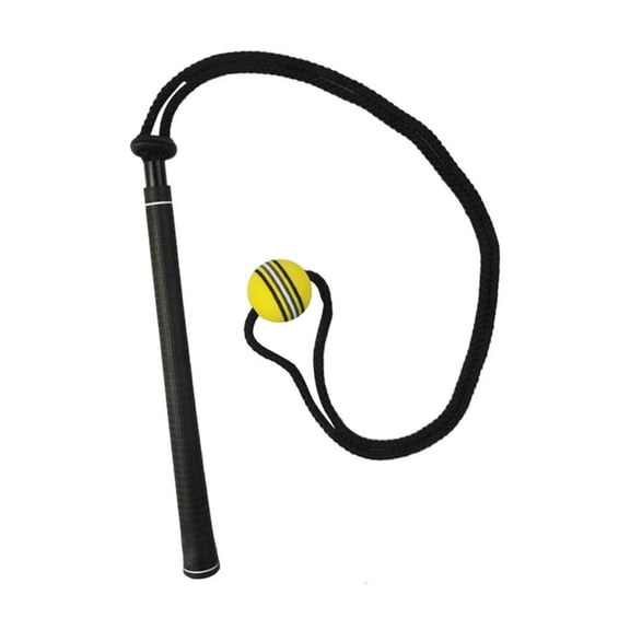 Yihuala Portable Golf Swing Trainer Soft Ball Elastic Rope Safe Adjustable Practice Equipment For Home Travel Practice