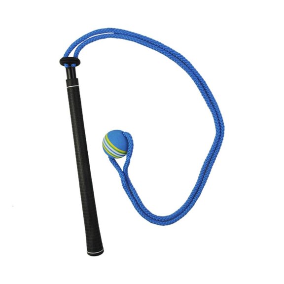 Yihuala Portable Golf Swing Trainer Soft Ball Elastic Rope Safe Adjustable Practice Equipment For Home Travel Practice