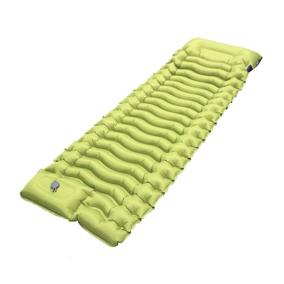 Yihuala Portable Sleep Pad With Quick Inflation Foot Pumps Systems For Camping Backpacking Hiking Tent Beach Activity