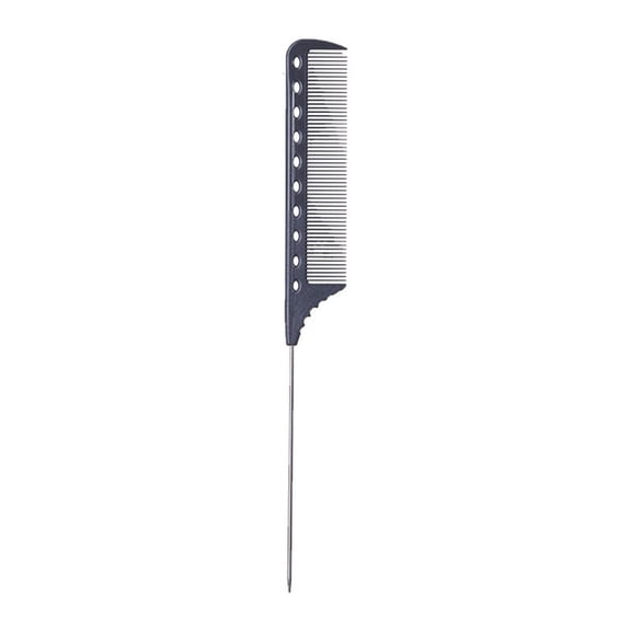 Yihuala Portable Tail Comb Hair Teasing Fine Tooth Comb,Parting Comb for Braiding Hair Styling Tool with Stainless Steel Pintail