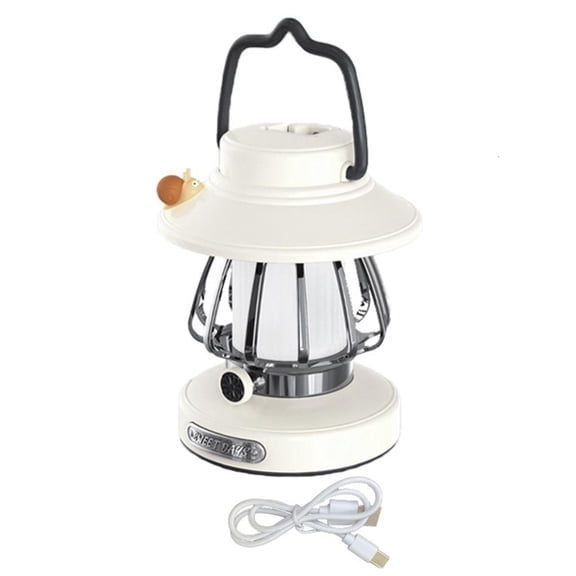 Yihuala Portables Flashlights Regulable Color Temperature Lamp Vintage Light for Outdoor and Home
