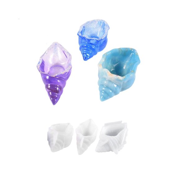 Yihuala Premium Silicone Shell Mold For Crafting Epoxy Resin Resin Candle Making Handmade Crafts And Unique Ideas