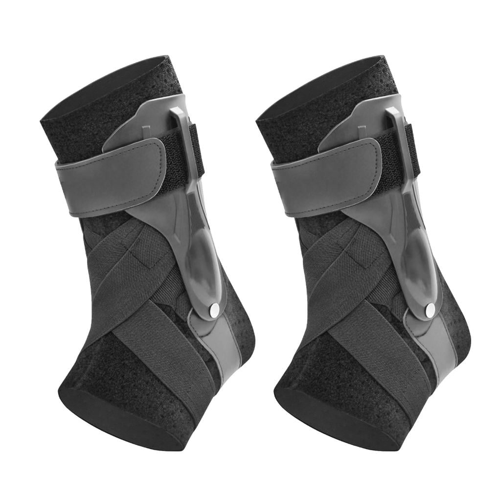 Yihuala Professional Ankle Brace Various Size Adjustable Ankle Stabilizers with Breathable Fabric Suitable for Enhancing Comfort