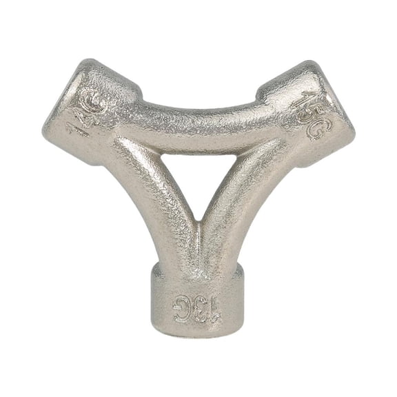 Yihuala Professional Carbon Steel Bike Spokes Wrench, Triangular Tool for Mountain Bike Maintenance & Repair
