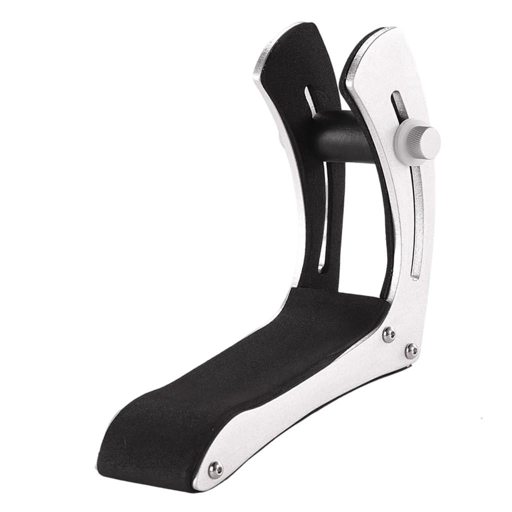 Yihuala Professional Electric Guitar Lap Aluminum Alloy Guitar Legs Holder with Soft Padding For Instrument Protections