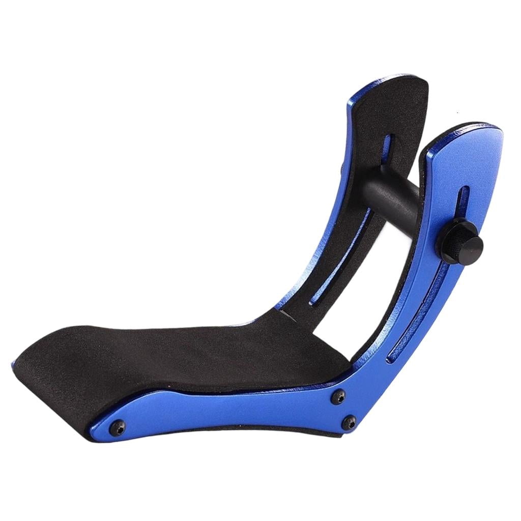Yihuala Professional Electric Guitar Lap Aluminum Alloy Guitar Legs Holder with Soft Padding For Instrument Protections