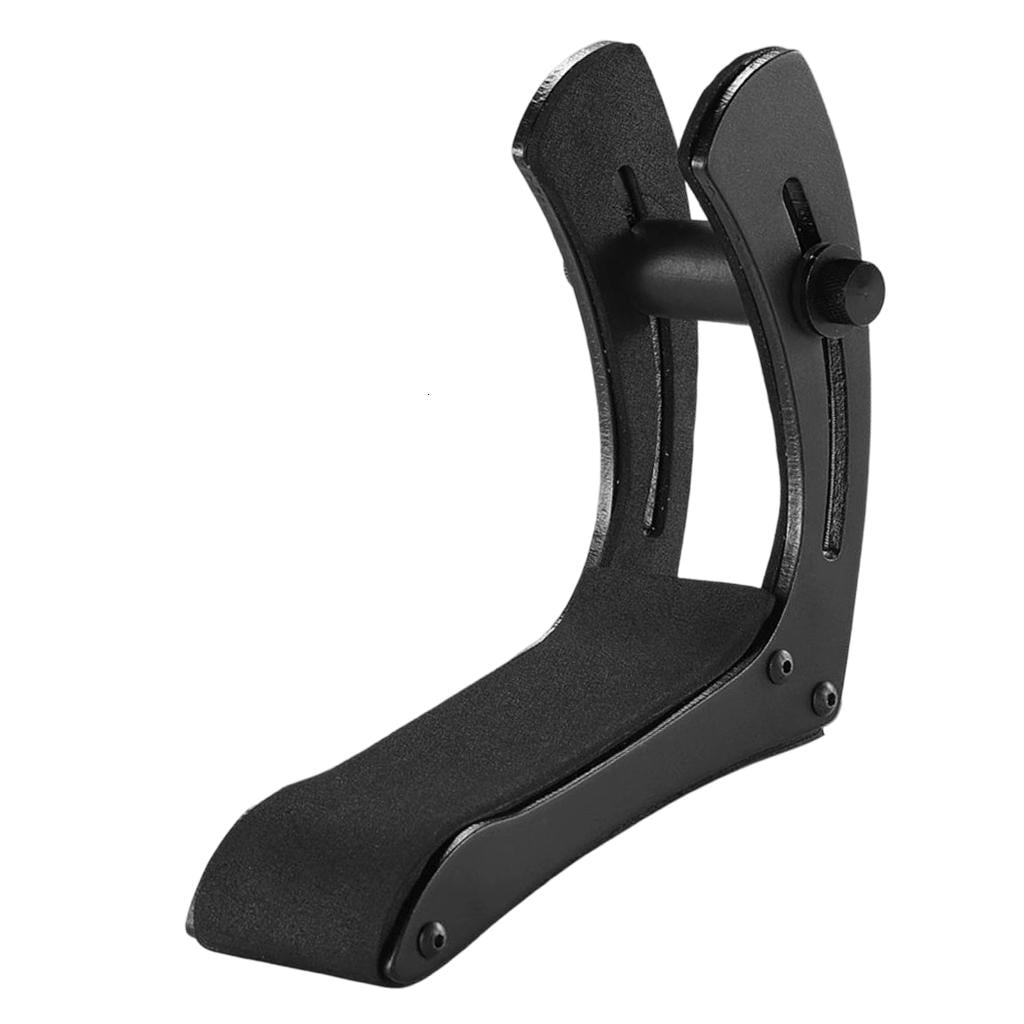 Yihuala Professional Electric Guitar Lap Aluminum Alloy Guitar Legs Holder with Soft Padding For Instrument Protections