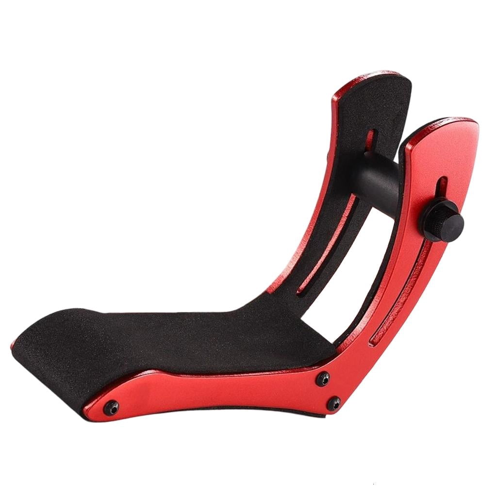 Yihuala Professional Electric Guitar Lap Aluminum Alloy Guitar Legs Holder with Soft Padding For Instrument Protections