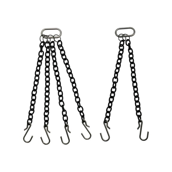 Yihuala Professional Iron Hook Chain Set Tow Hook with Black Chain For 1/50 Scale Cranes Remote Control Models