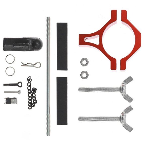 Yihuala Pull Rod Link Aluminum Alloy Trailer Linker For Model Cars Easy Installation Multifunctional Camping Trailer