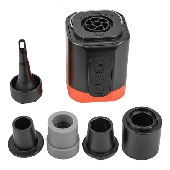 Yihuala Rechargeable Air Pumps with Adapter Portable Pumps Fast Charging Texture for Mattress Deflation Inflation