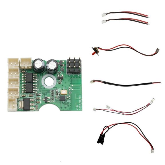 Yihuala Remote Control Car Accessories Control Line Panel Remote Controller Receiver Cable for 1/8 1/10 Crawlers