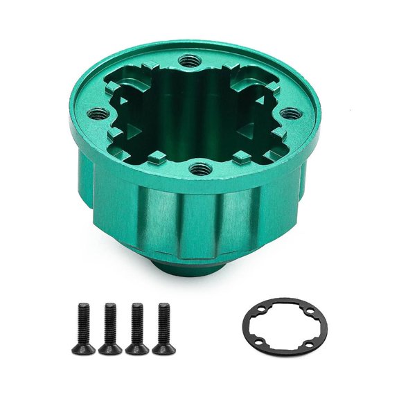 Yihuala Remote Control Car Front Rear Differential Case Alloy Diff Gear for Acceleration and Stability in Various Terrain