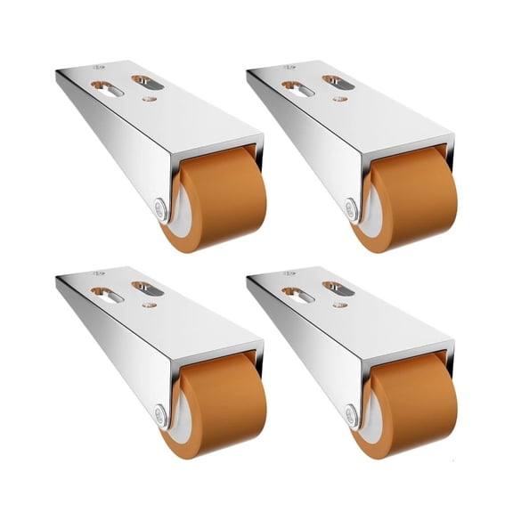 Yihuala Rubber Wheel Casters with Reinforced Metal Base Simple Installs for Long Lasting Furniture Mobility