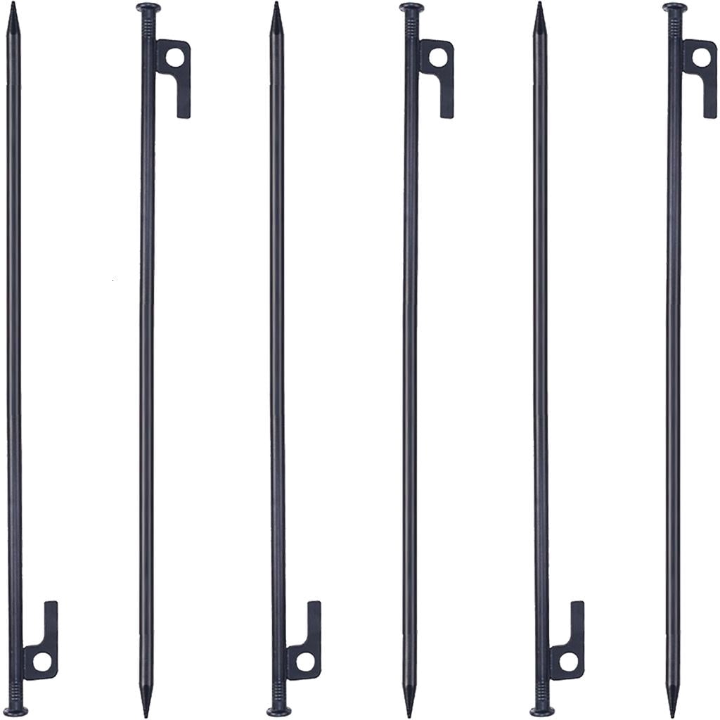 Yihuala Rustproofed Steel Tent Pegs Heavy Type Ground Anchors for Outdoor Camping Beach Backpacking Secure Stability