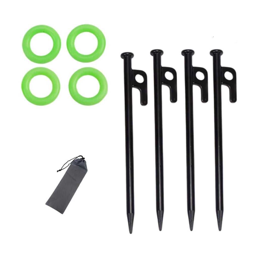 Yihuala Sand Pegs Durability Tent Pegs Multipurpose Tent Anchors Heavy Type Pegs for Fishing Mountaineering and Picnics