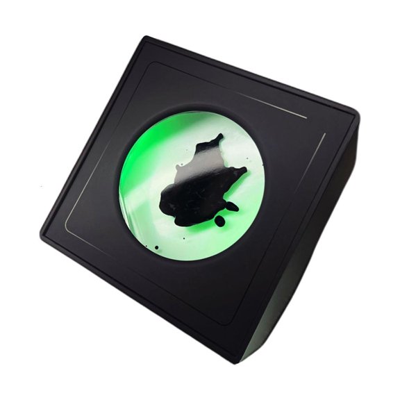 Yihuala Science Oriented Desk Lamp Ferrofluid Displayer Modifications Sixteen fifty Sound Auto Lightdisplay
