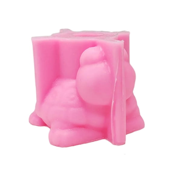 Yihuala Silicones Craft Flowerpots Turtle Shape Concrete Vases Succulents Planter Epoxys Resins Turtle Pen Holder Silicones Table Decorations Succulents Planter Flowerpots Epoxys Resins