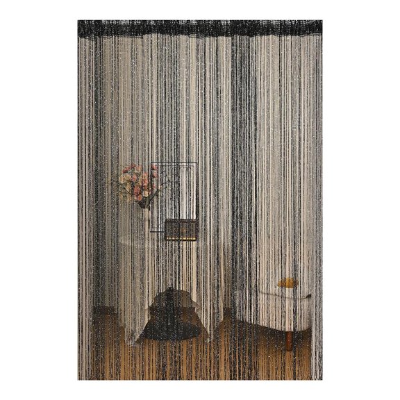 Yihuala Silver Flat Weave Window Screen Curtain Permanent Polyster Fabric For Fly Security And Simple Interior Formatting