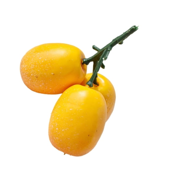 Yihuala Simulation Loquat Fruit Decorative Fruit Model For Home Kitchen Living Room Dinning Table Photography Display Ornament