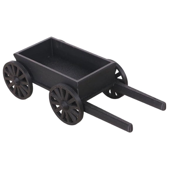 Yihuala Small Push Cart Toy Perfect For Dolls House Scene And Creative Garden Displays
