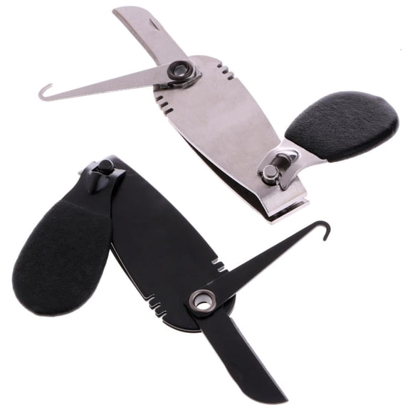 Yihuala Small Stainless Steels Fishing Scissors Line Cutter Nipper Fishing Line Cutter Line Tackle Multifunctional Fishing Tool