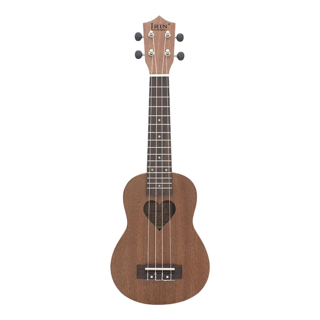 Yihuala Soprano Ukulele Ukeleles for Beginner Wood Heart 21 Inch Hawaiian Starter Ukeleles for Adults Guitar Ukalalee