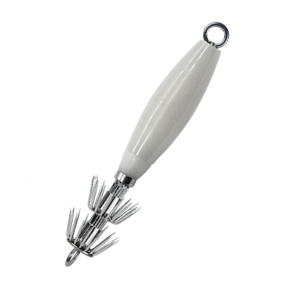 Yihuala Squid Hook Jig Baits Fluorescents Squid Baits with Multineedles Fishing Baits Squid Jig Glows in Night